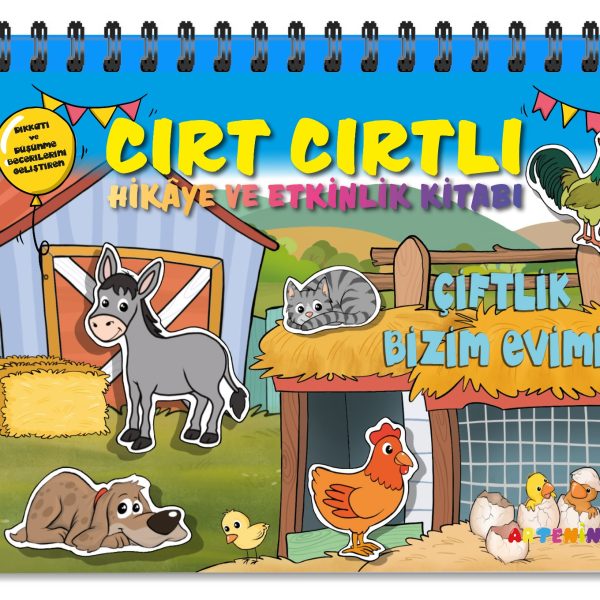 Cırt Cırtlı Hikaye ve Aktivite - Çiftlik Bizim Evimiz