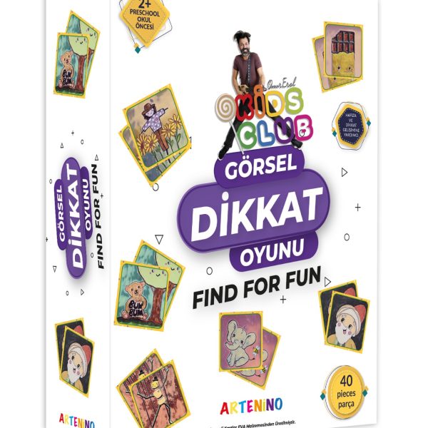 Onur Erol Kids Clup Görsel Dikkat Oyunu