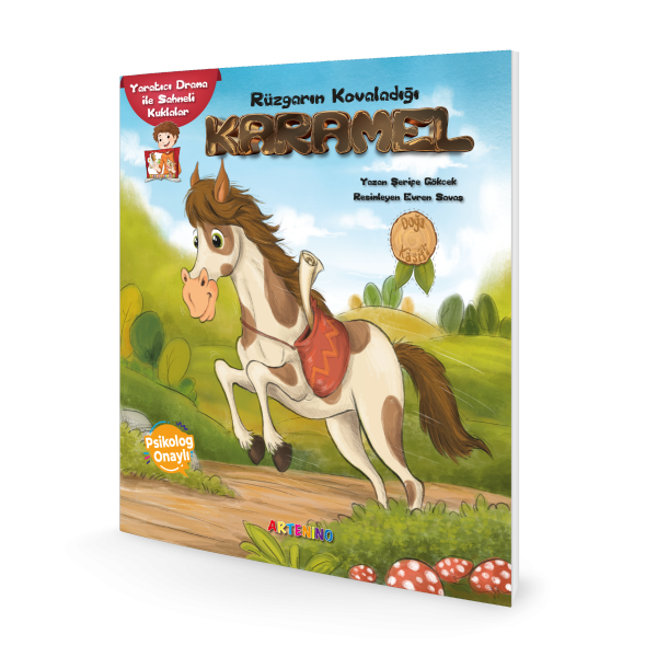 Rüzgarın Kovaladığı Karamel - Yaratıcı Drama Kitap Serisi - Pop Up lı