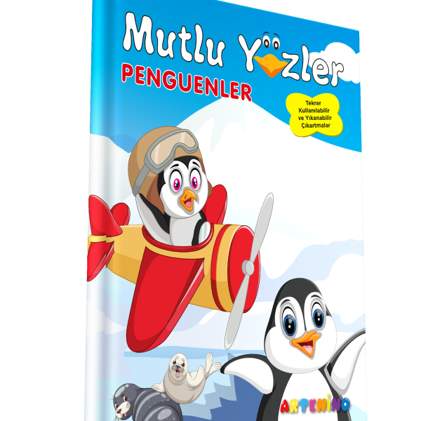 Mutlu yüzler penguenler