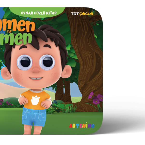 Eymen İle Çimen - Oynar Gözlü Kitap